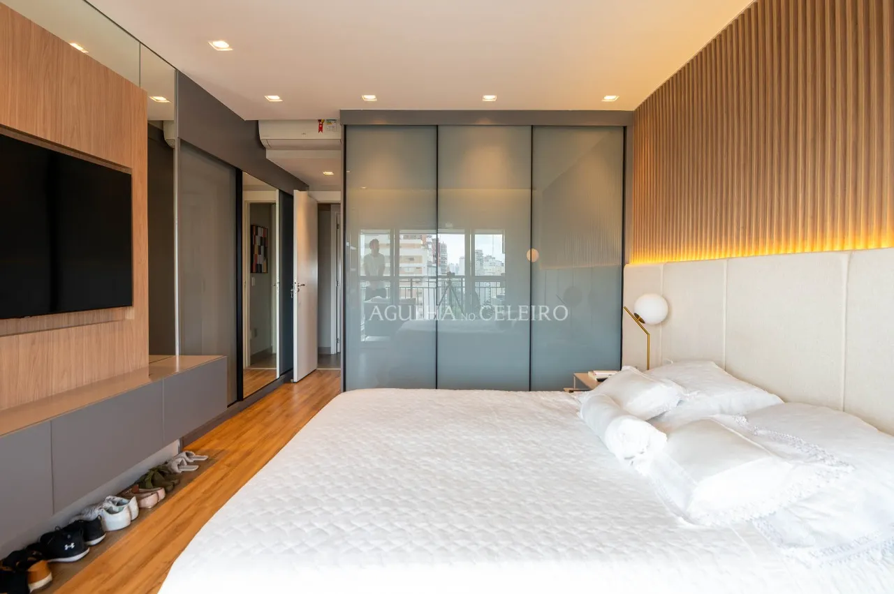 Apartamento maravilhoso com varanda gourmet à venda em Moema – 15575