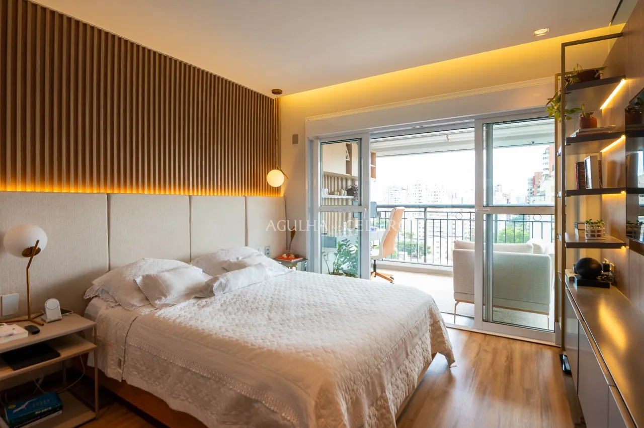 Apartamento maravilhoso com varanda gourmet à venda em Moema – 15575