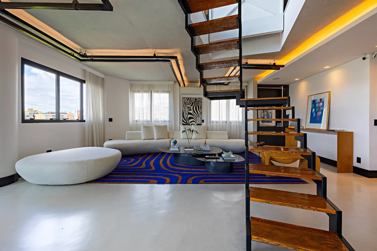 Cobertura duplex contemporânea com vista panorâmica e espaço gourmet. – CO0596 - _RAF6995