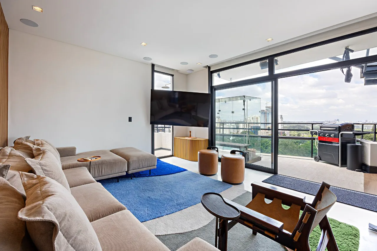 Cobertura duplex contemporânea com vista panorâmica e espaço gourmet. – CO0596 - _RAF7103