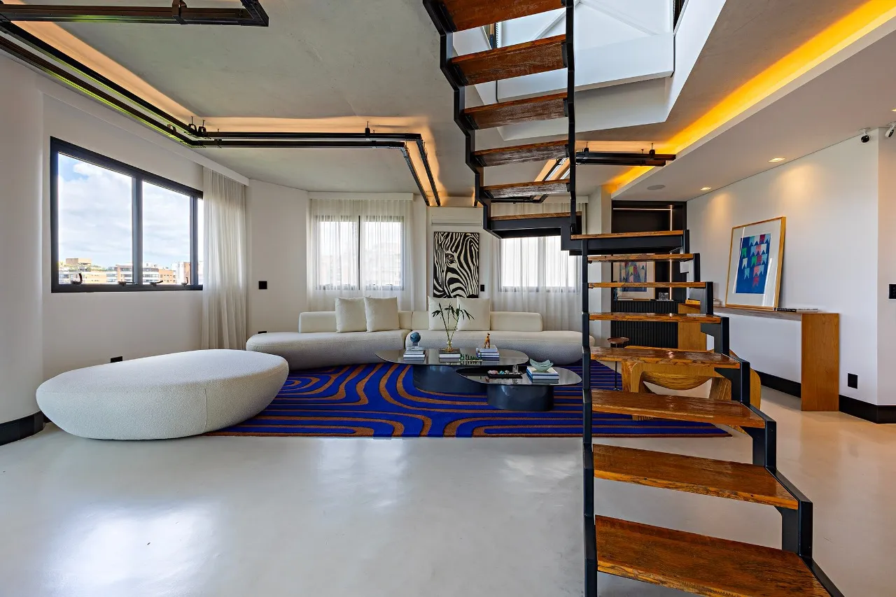 Cobertura duplex contemporânea com vista panorâmica e espaço gourmet. – CO0596 - _RAF6995