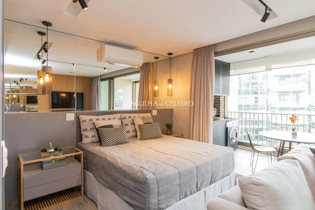 Venda/Itaim Bibi: novo, compacto e mobiliado – AP7840