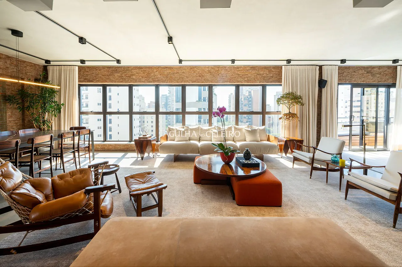 Apartamento espetacular à venda na Vila Nova Conceição, com reforma moderna e sofisticada. – 13664