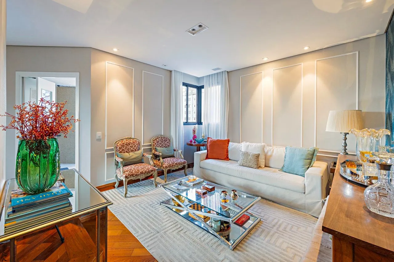 Vista livre e varanda gourmet em localização privilegiada de Moema – 18916