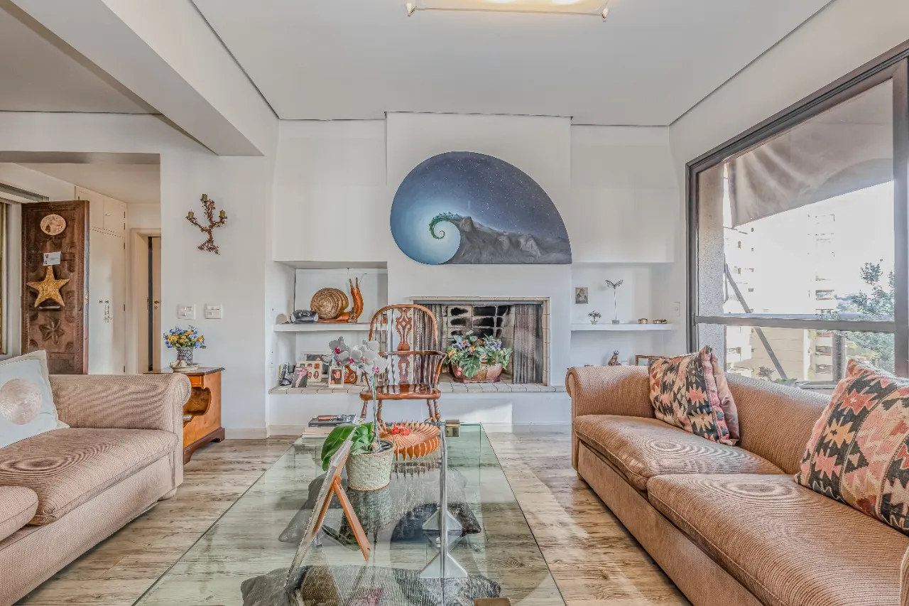 O clima de Urban Jungle se faz dentro e fora deste delicioso apartamento duplex no Jardim Europa. – 18948