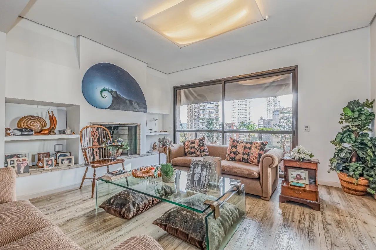 O clima de Urban Jungle se faz dentro e fora deste delicioso apartamento duplex no Jardim Europa. – 18948