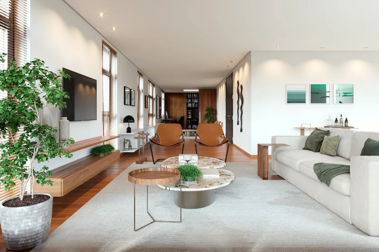 Um apartamento contemporâneo, espaçoso e com muita iluminação natural no coração dos Jardins – AP4441