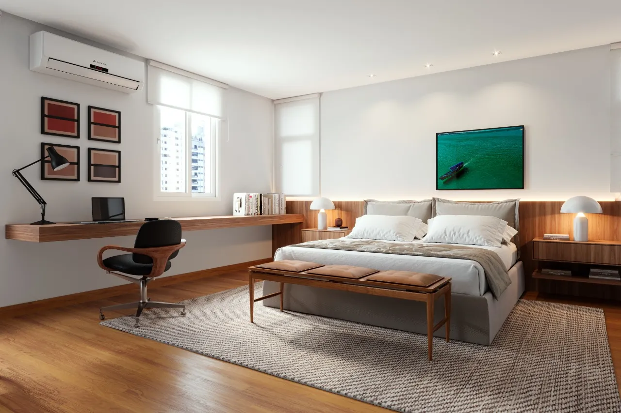 Um apartamento contemporâneo, espaçoso e com muita iluminação natural no coração dos Jardins – AP4441