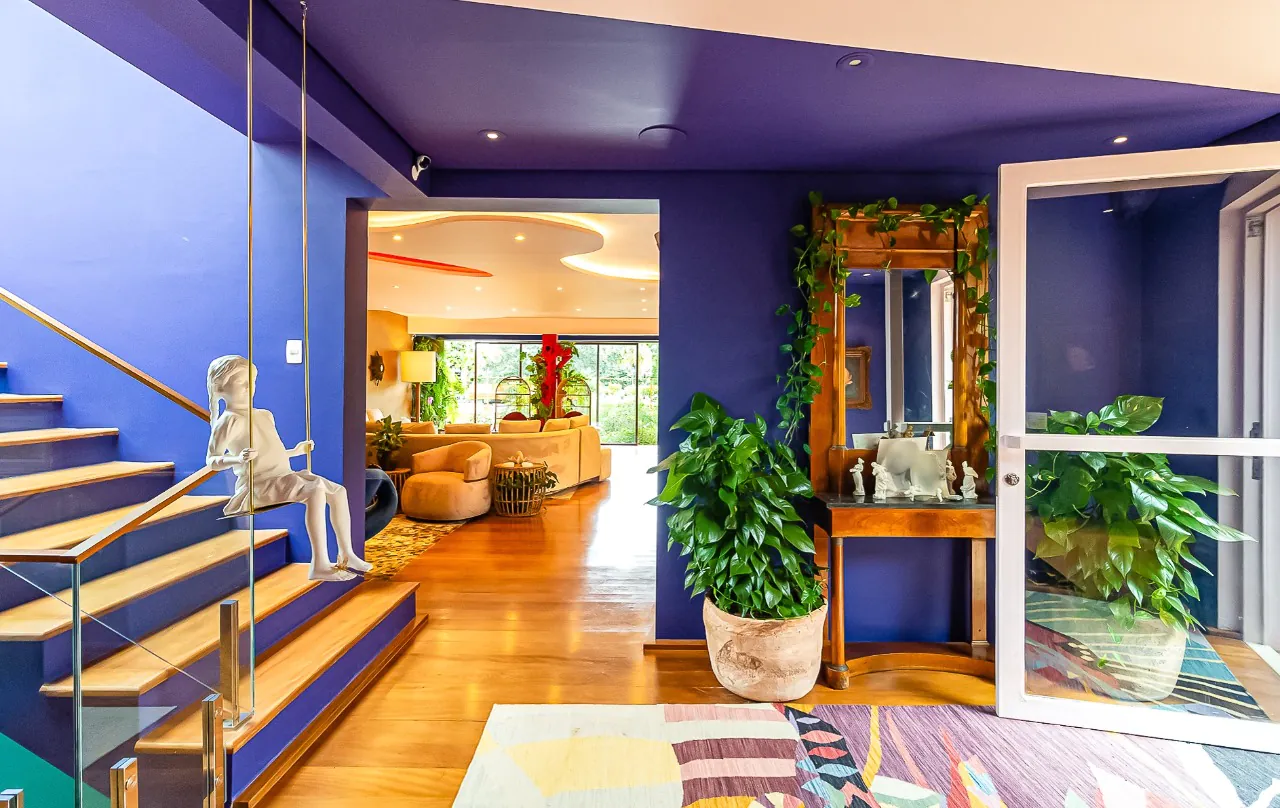 Casa descolada, assinada por Cândido Malta, elegante e acolhedora em Alto de Pinheiros. – CA0765