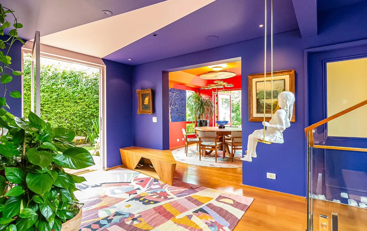 Casa descolada, assinada por Cândido Malta, elegante e acolhedora em Alto de Pinheiros. – CA0765