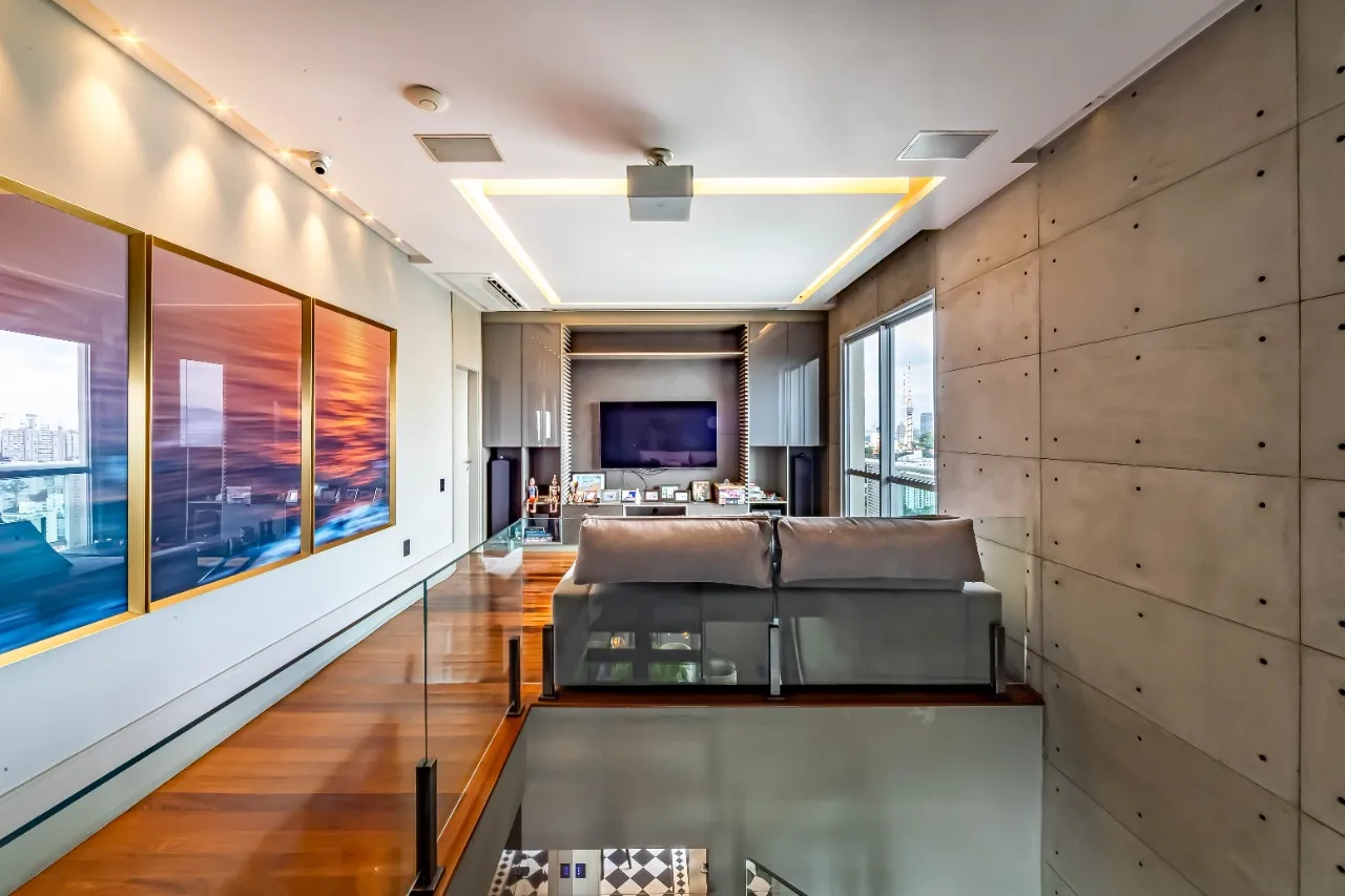 Cobertura mobiliada, com acabamentos lindos, piscina aquecida e vista maravilhosa, em Perdizes. – 19523