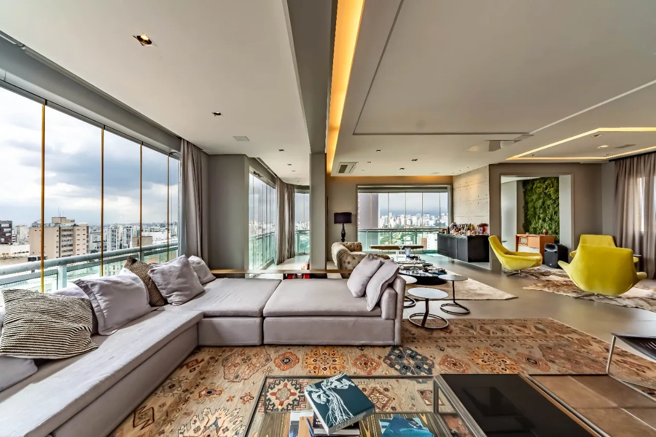 Cobertura mobiliada, com acabamentos lindos, piscina aquecida e vista maravilhosa, em Perdizes. – 19523