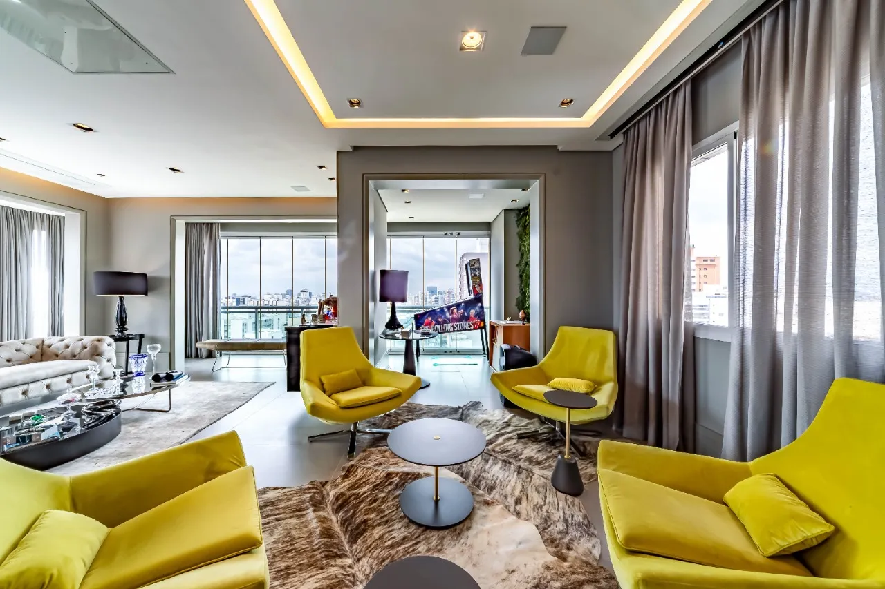 Cobertura mobiliada, com acabamentos lindos, piscina aquecida e vista maravilhosa, em Perdizes. – 19523