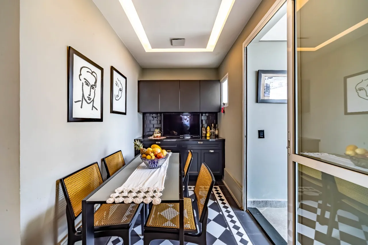 Cobertura mobiliada, com acabamentos lindos, piscina aquecida e vista maravilhosa, em Perdizes. – 19523