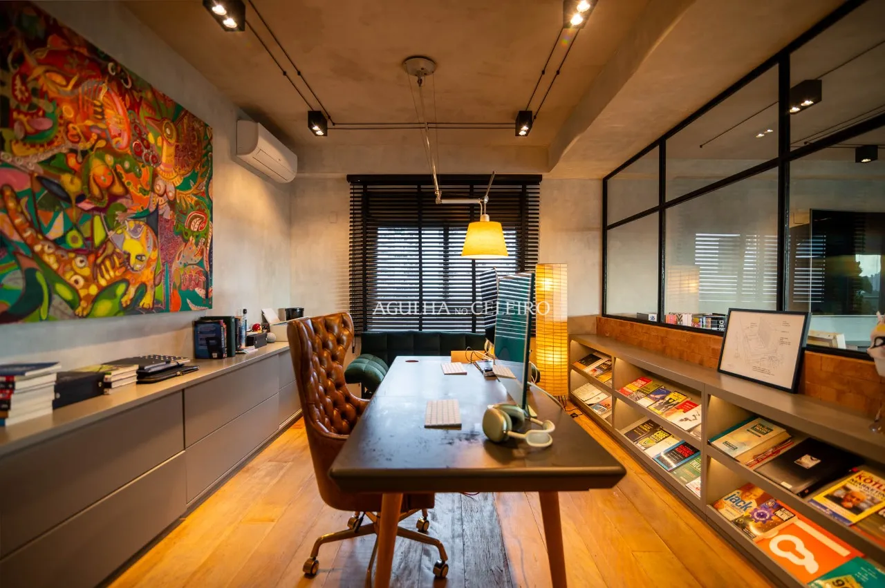 Apartamento maravilhoso com a maior varanda do bairro à venda no Campo Belo. – 18899