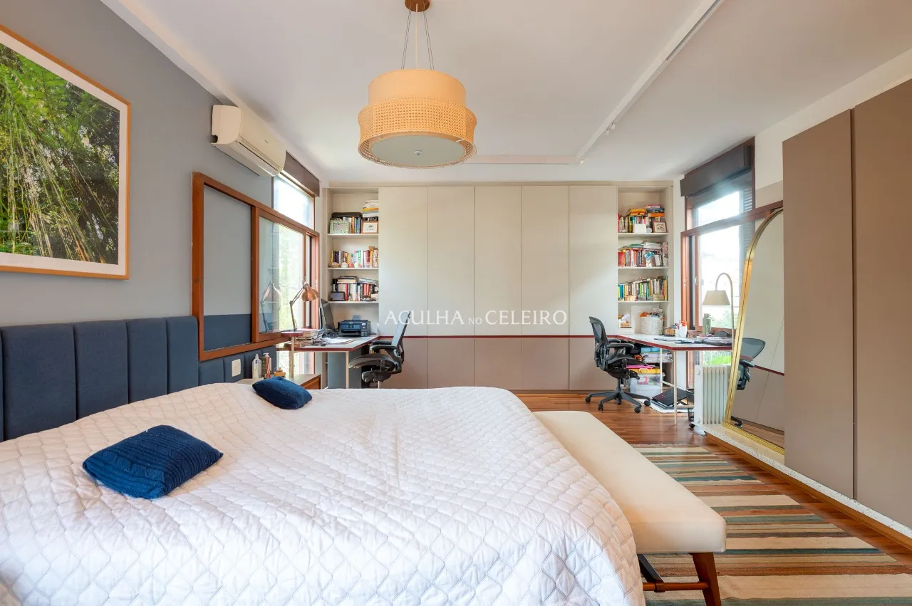 A casa do Jardim Paulista entre árvores e Janelas – 19976