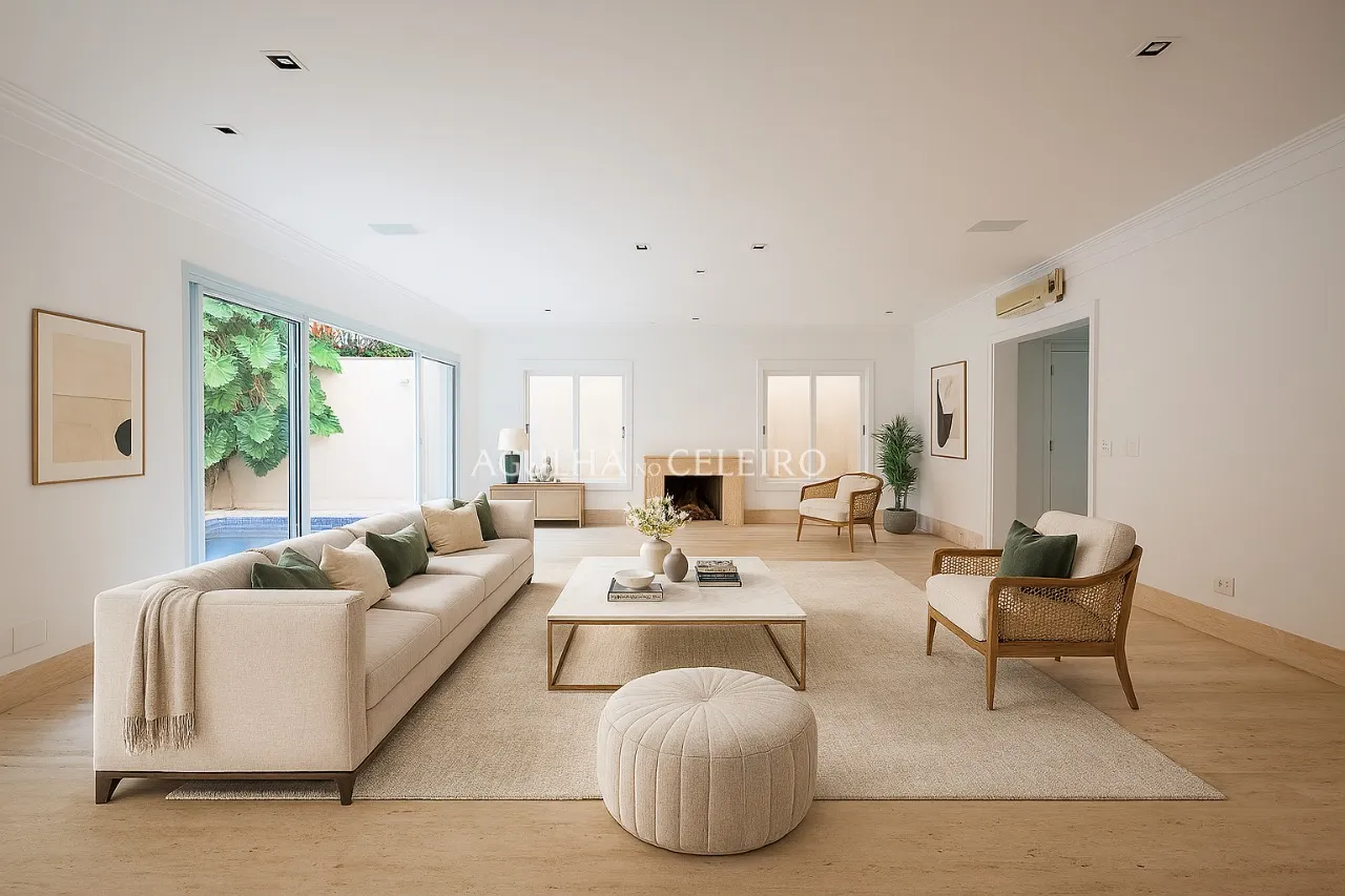 Casa Reformada em condomínio desejado à venda no Jardim Paulistano. – 19977 - ChatGPT Image 15 de jul