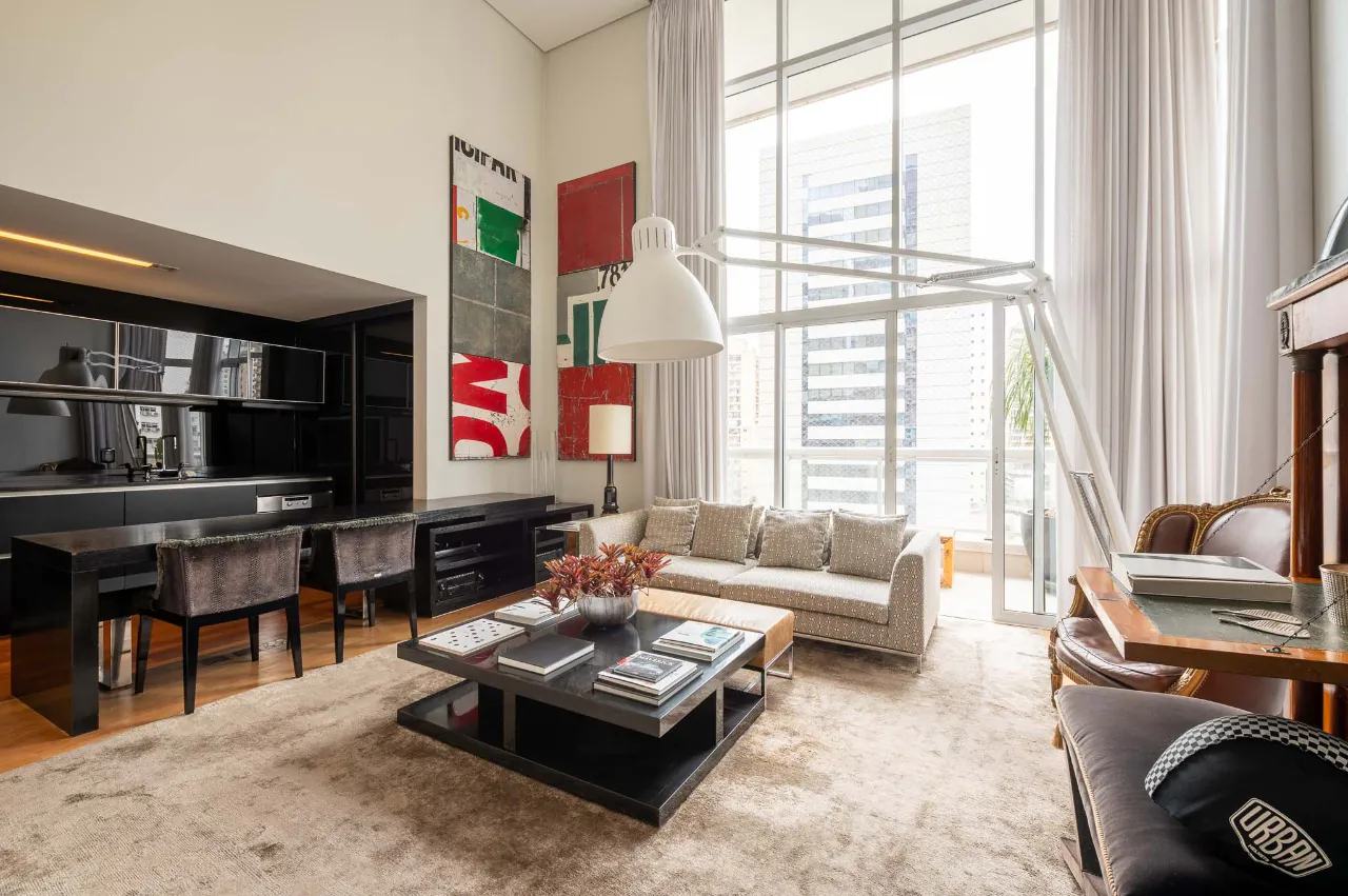 Apartamento mobiliado para locação na Vila Nova Conceição – 19969