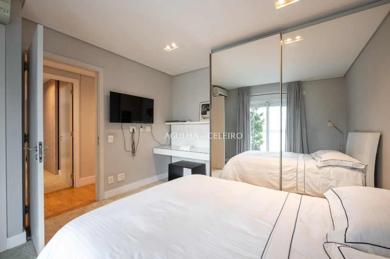 Apartamento mobiliado para locação na Vila Nova Conceição – 19969