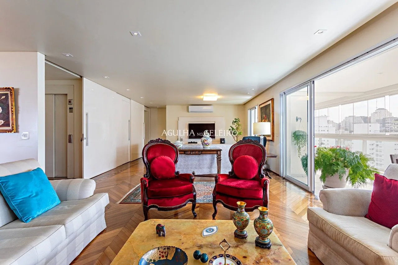 Apartamento com sacada ampla à venda no Jardim Paulista. – 20253 - _MGL3016