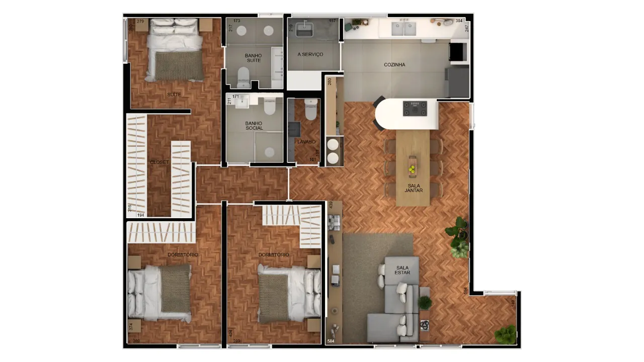 Apartamento reformado com excelente localização à venda no Jardim América. – 20488