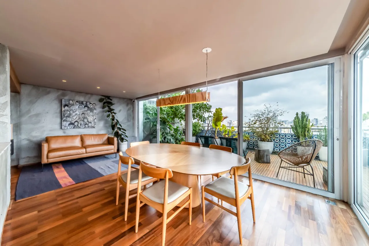 Uma cobertura descolada cheia de inspiração na Vila Madalena. – CO0176