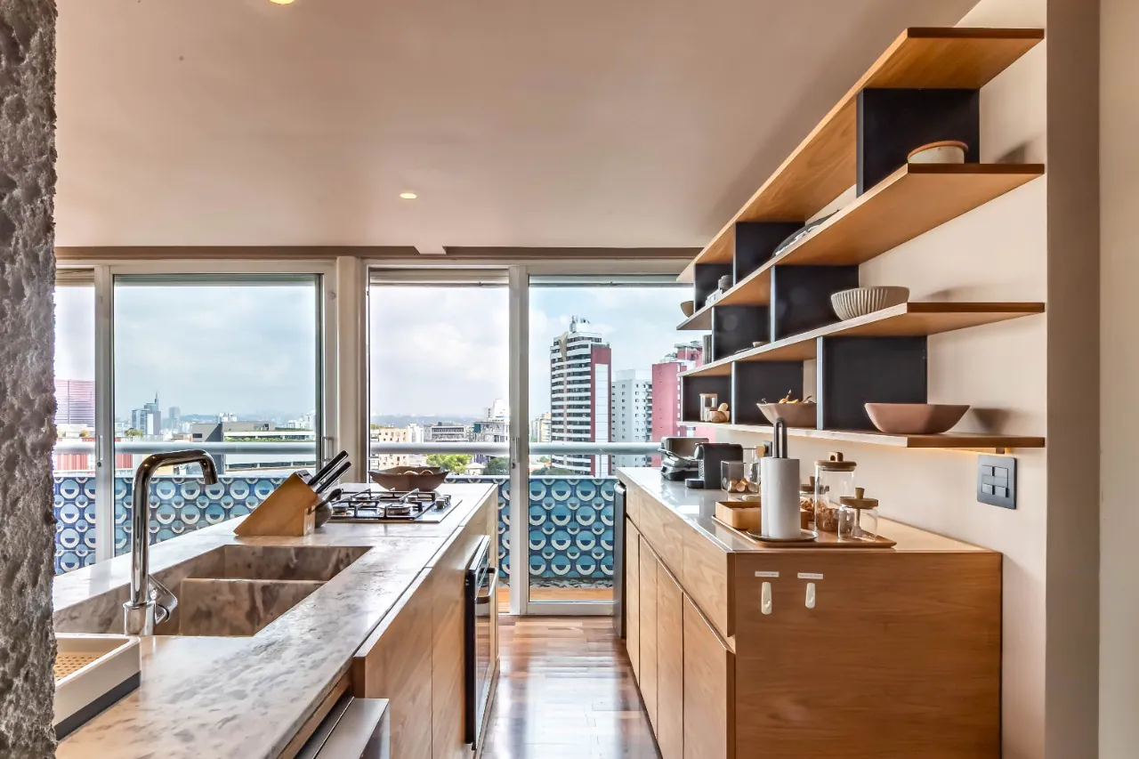 Uma cobertura descolada cheia de inspiração na Vila Madalena. – CO0176