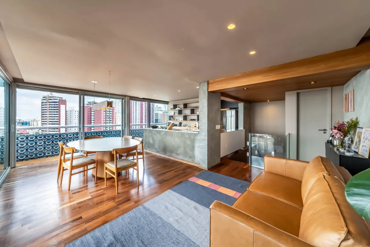 Uma cobertura descolada cheia de inspiração na Vila Madalena. – CO0176