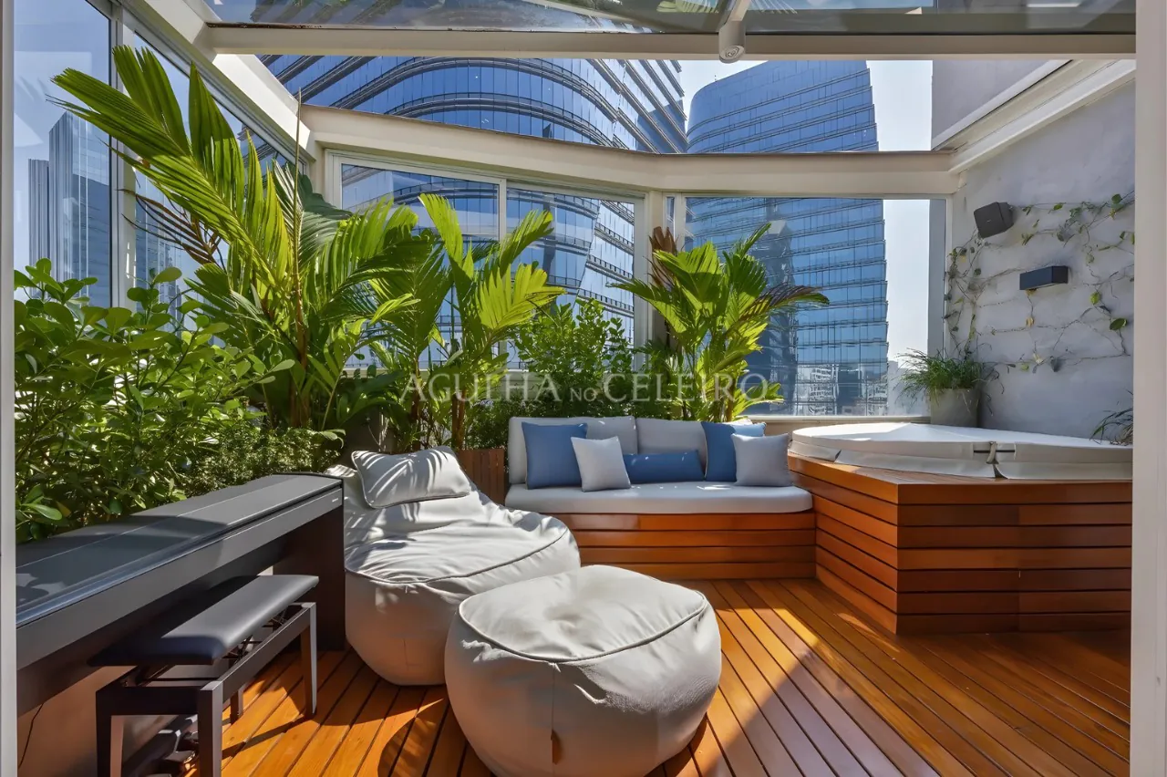 Cobertura charmosa e totalmente reformada na Vila Olímpia. – CO0229