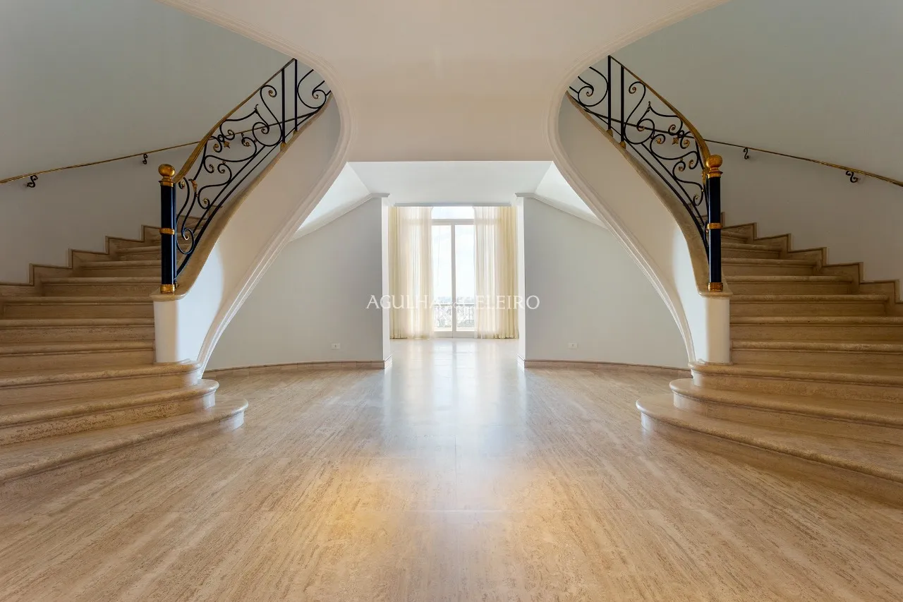 Cobertura ampla de estilo clássico e arquitetura imponente à venda no Jardim América – 13159 - _MG_4935