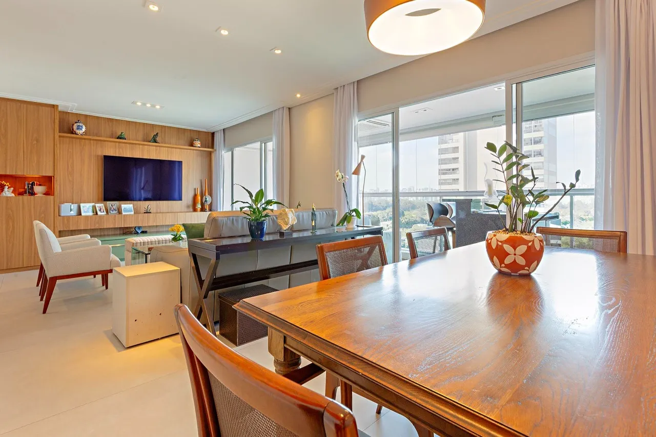 Apartamento com terraço gourmet e vista aberta em andar alto – 20843