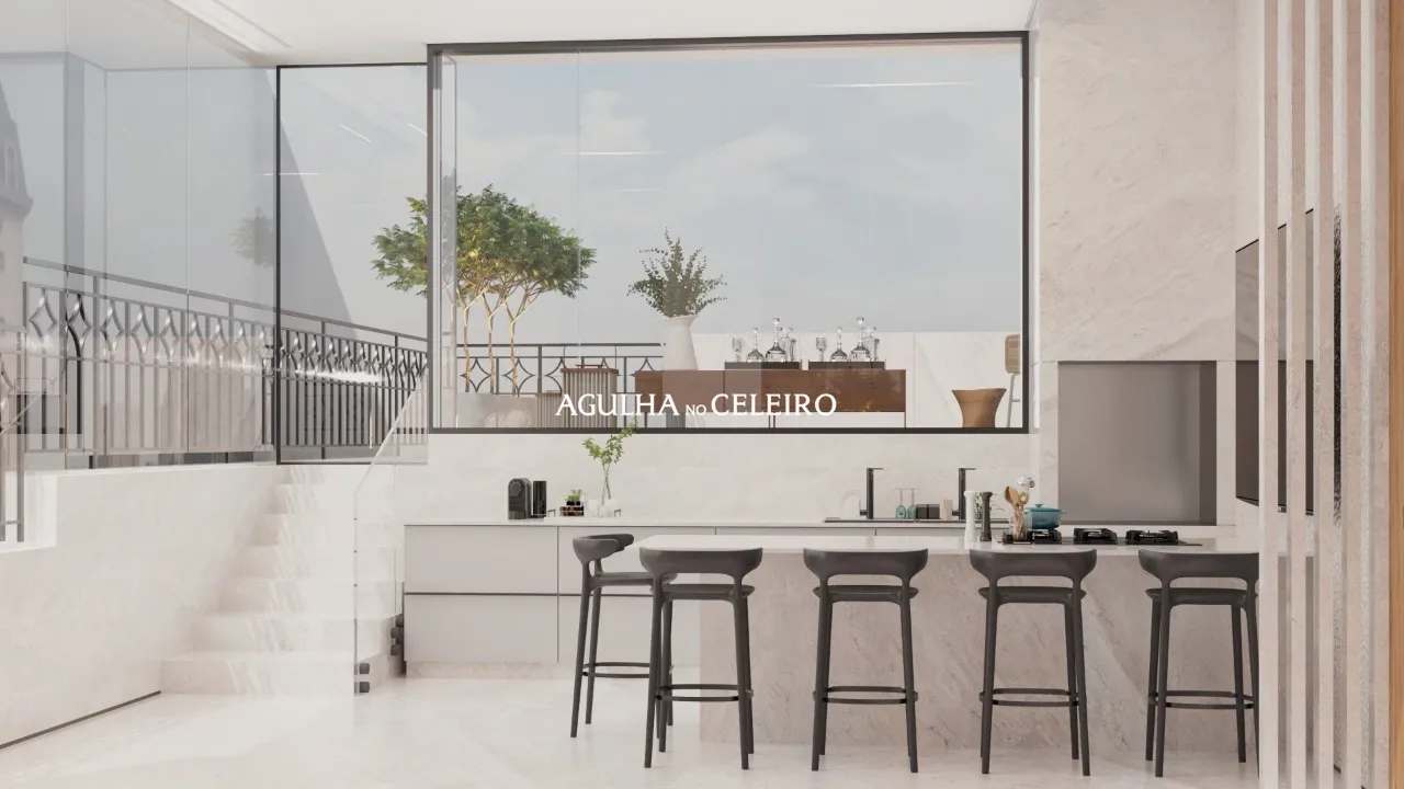 Cobertura sofisticada e exclusiva à venda em condominio requisitado. – CO0675