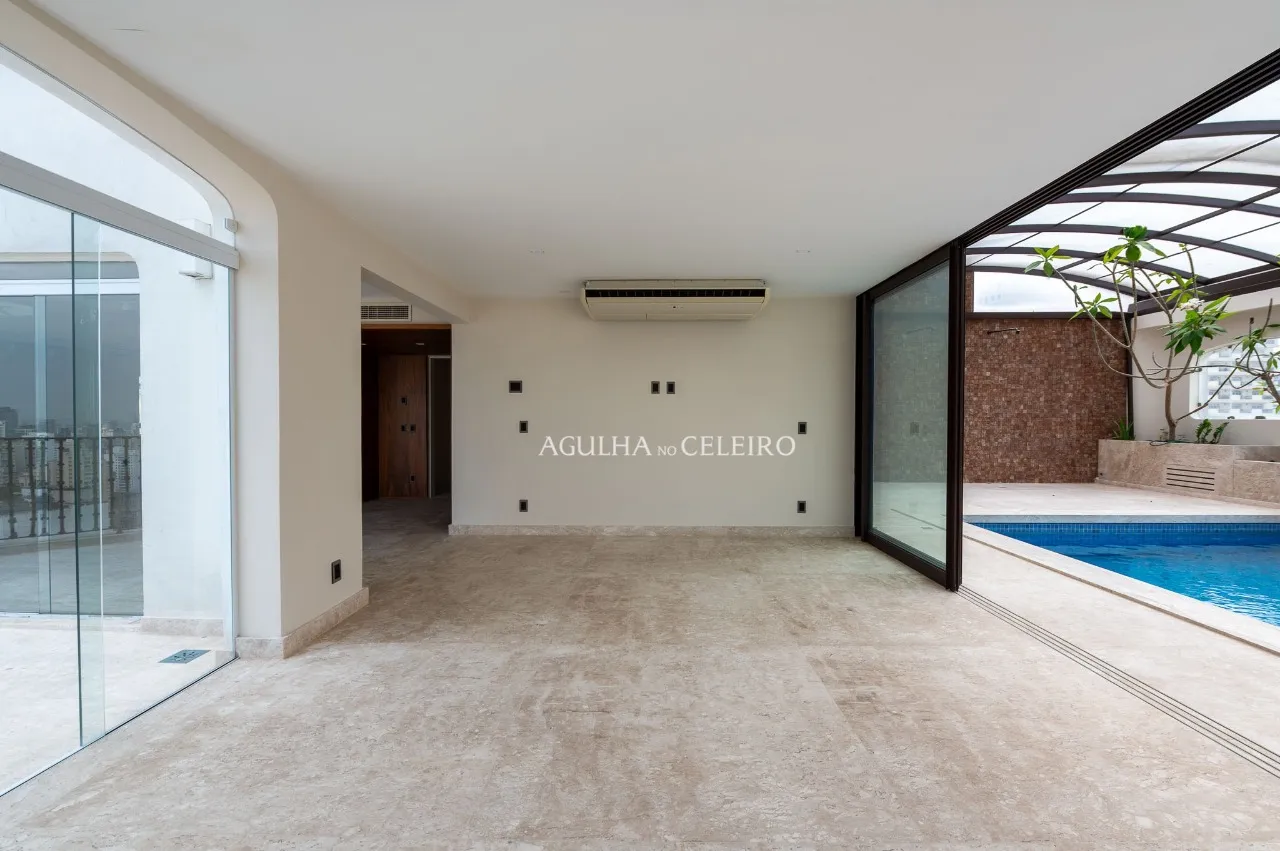 Cobertura com piscina e vista skyline à venda no Jardim América – 12898