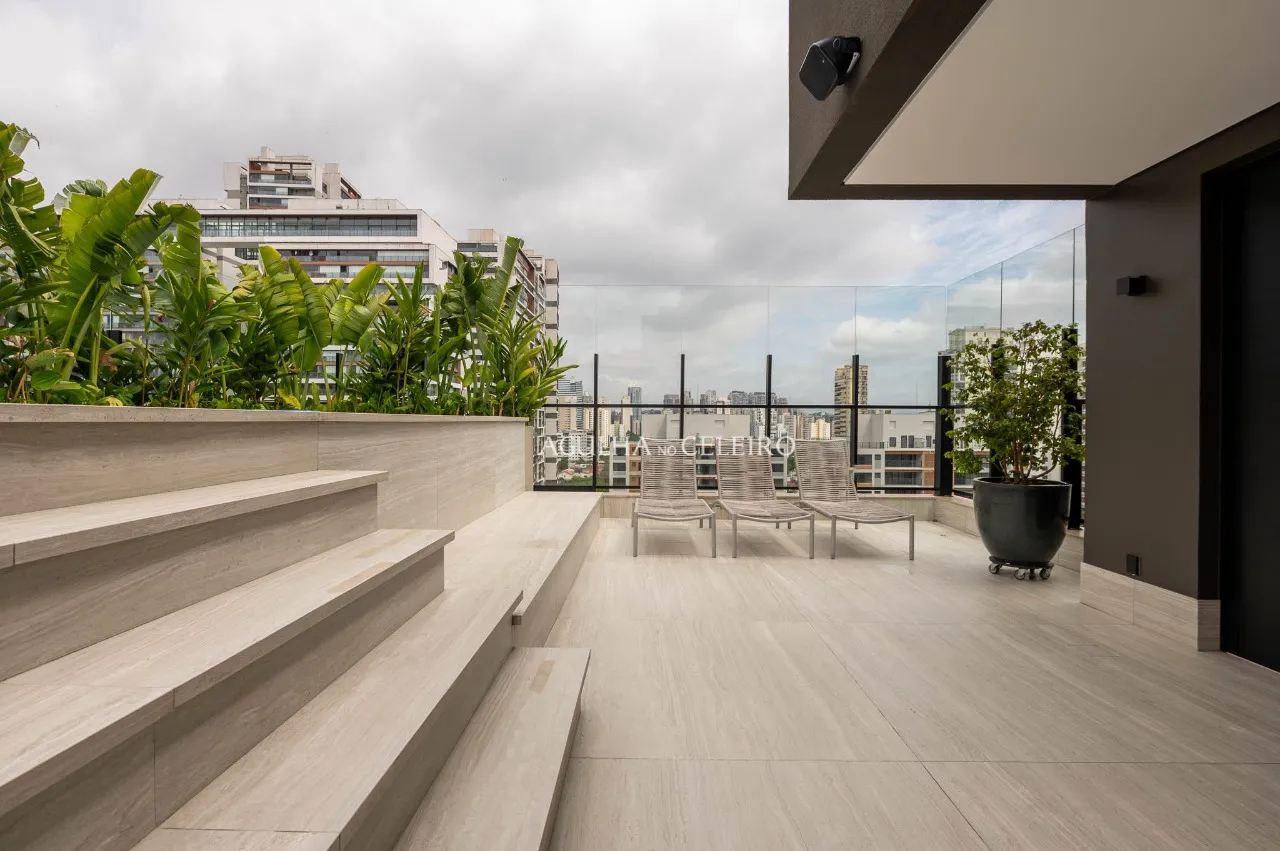 Cobertura em prédio novo com lazer de hotel 5 estrelas à venda no Brooklin. – 20819