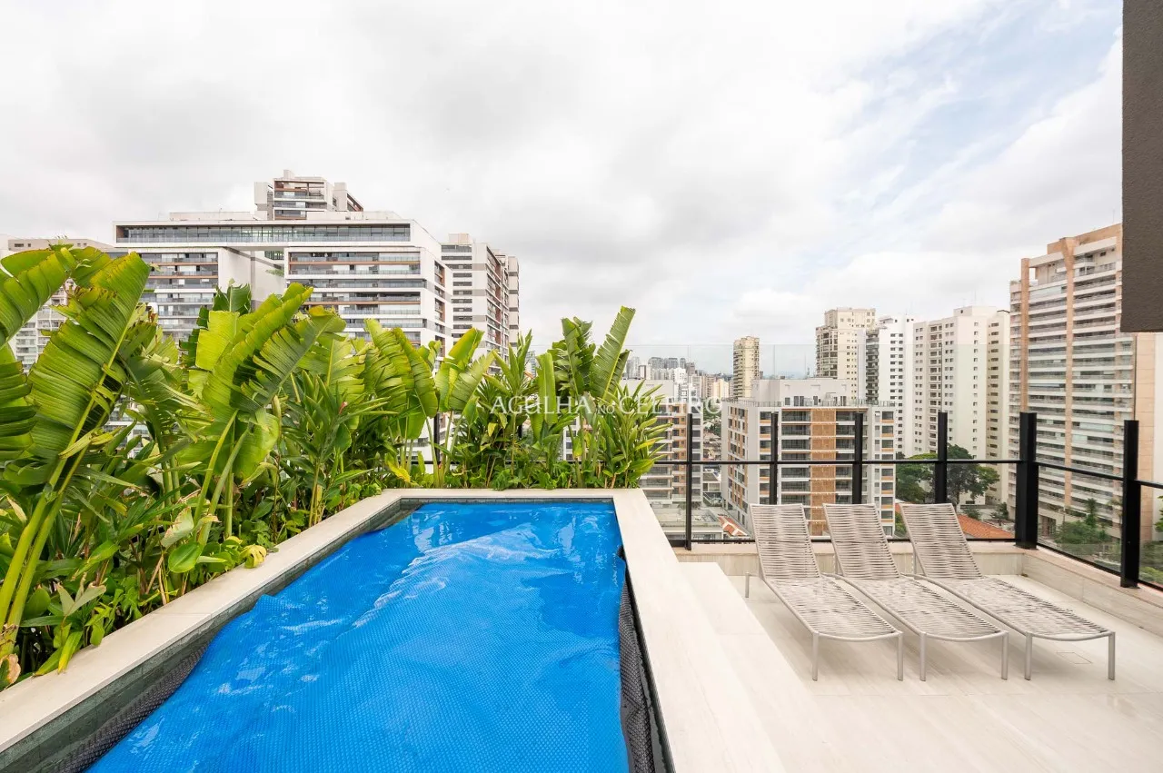 Cobertura em prédio novo com lazer de hotel 5 estrelas à venda no Brooklin. – 20819