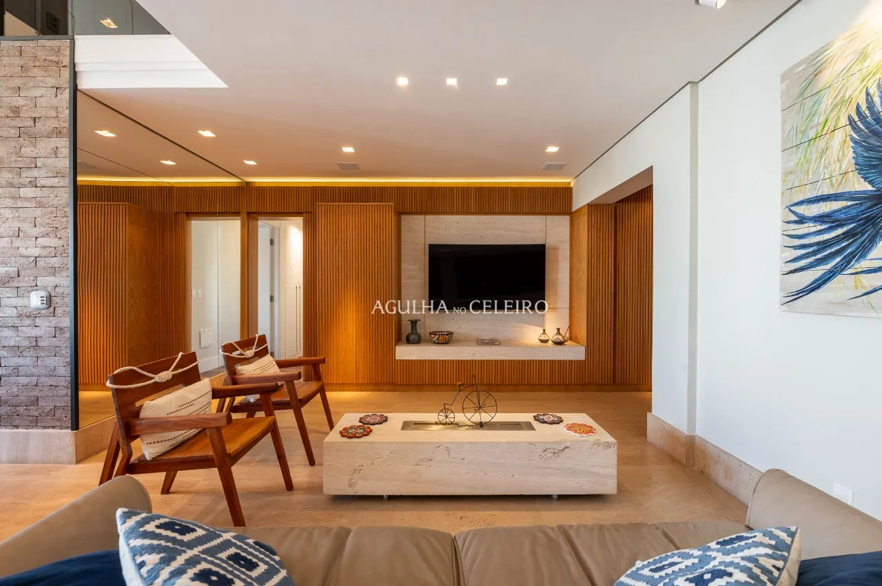 Apartamento mobiliado com 4 suítes em condomínio clube à venda no Brooklin. – 20906