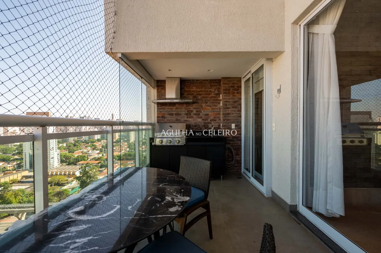 Apartamento mobiliado com 4 suítes em condomínio clube à venda no Brooklin. – 20906