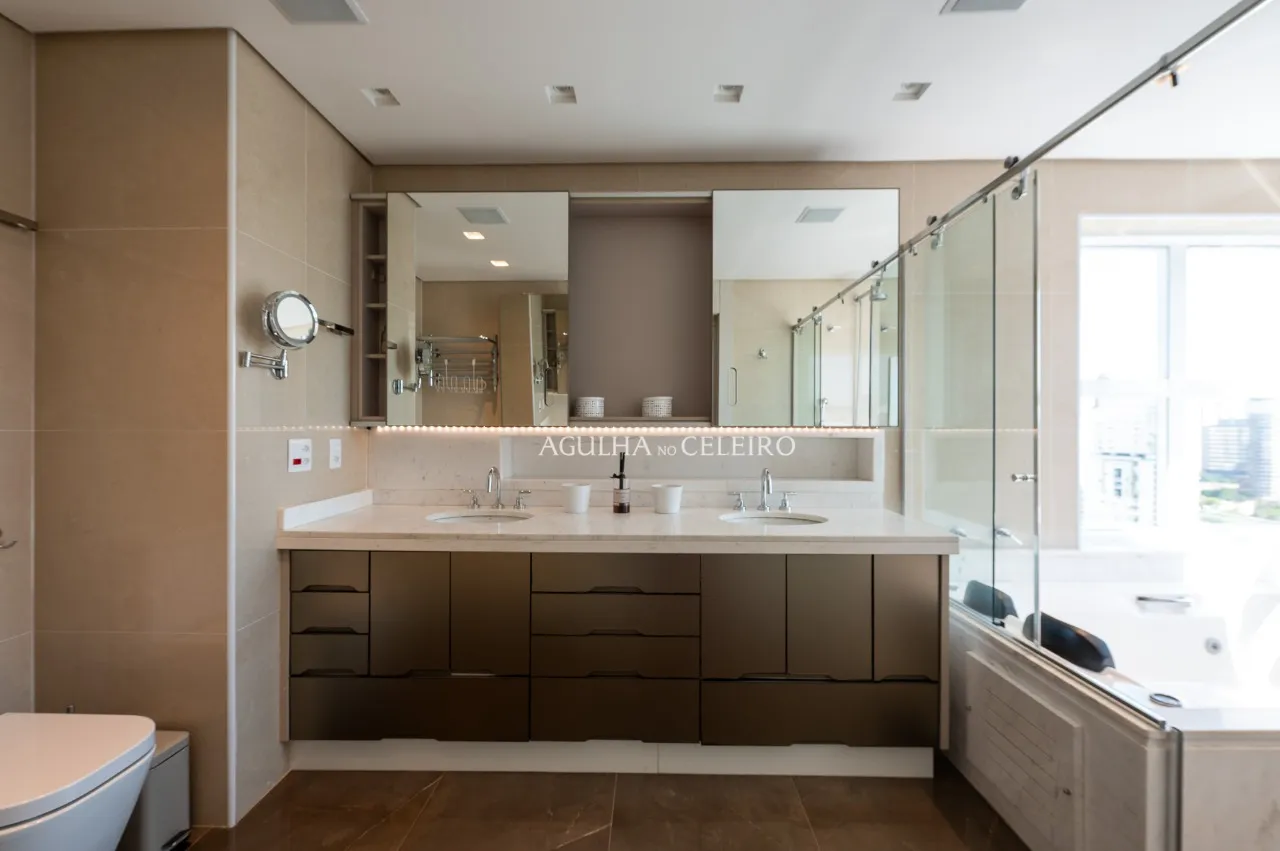 Apartamento mobiliado com 4 suítes em condomínio clube à venda no Brooklin. – 20906