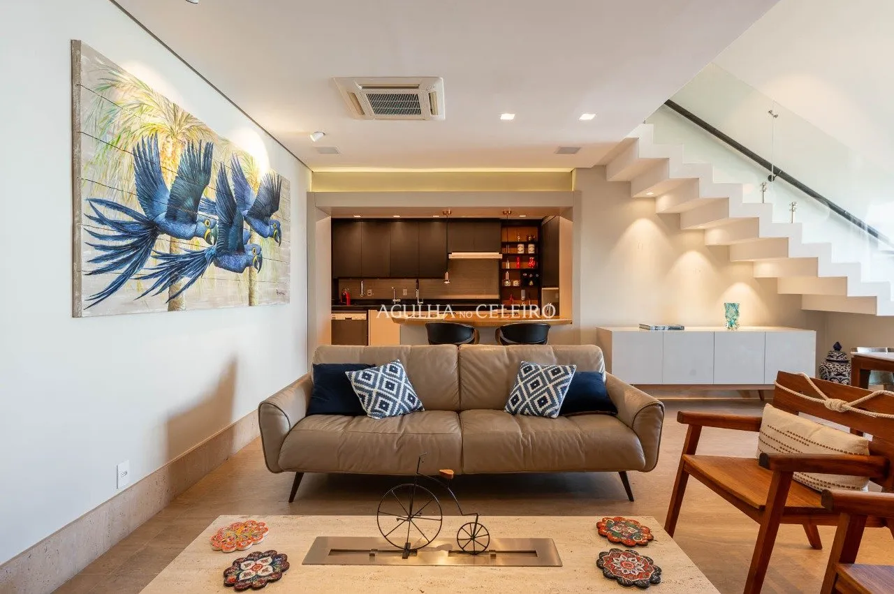 Apartamento mobiliado com 4 suítes em condomínio clube à venda no Brooklin. – 20906