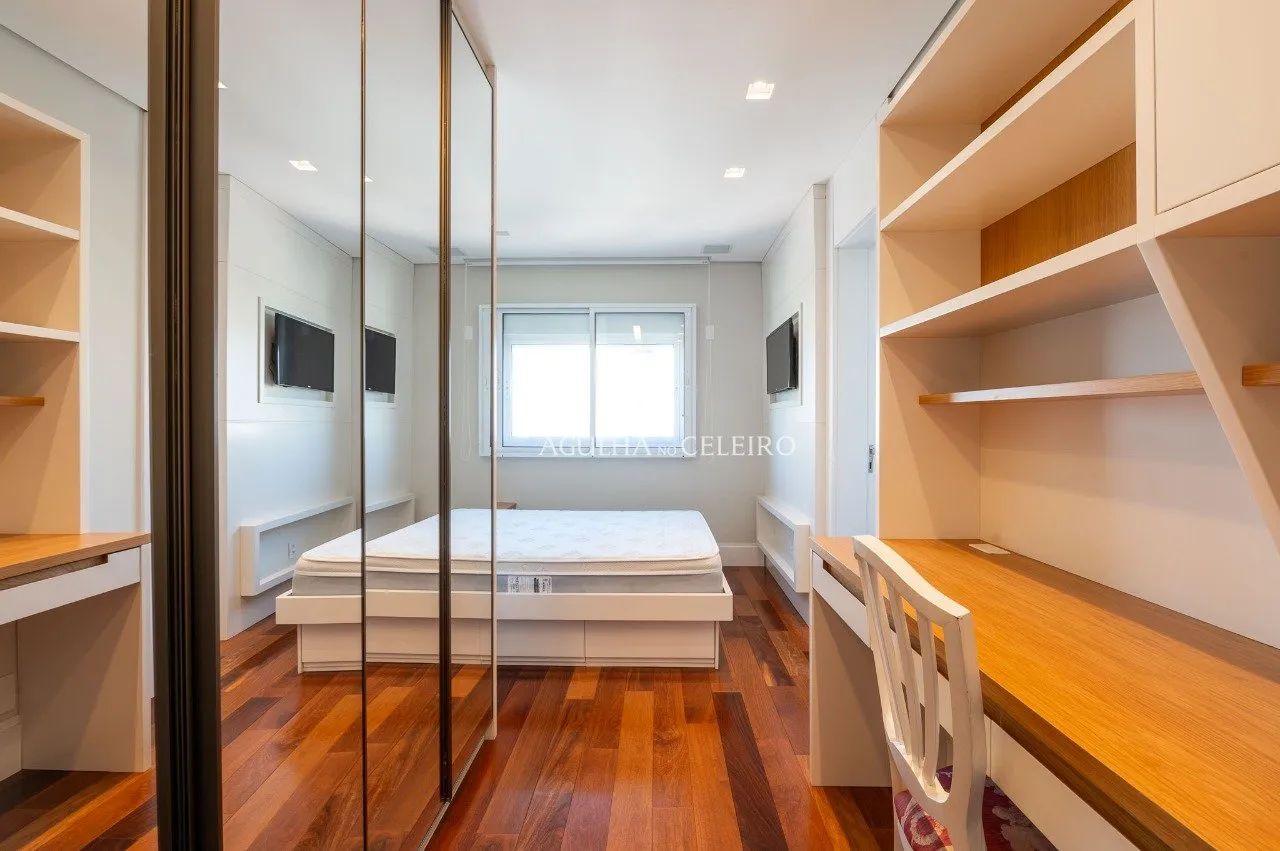 Apartamento mobiliado com 4 suítes em condomínio clube à venda no Brooklin. – 20906