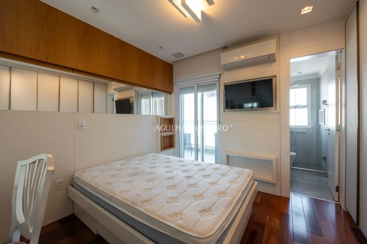 Apartamento mobiliado com 4 suítes em condomínio clube à venda no Brooklin. – 20906