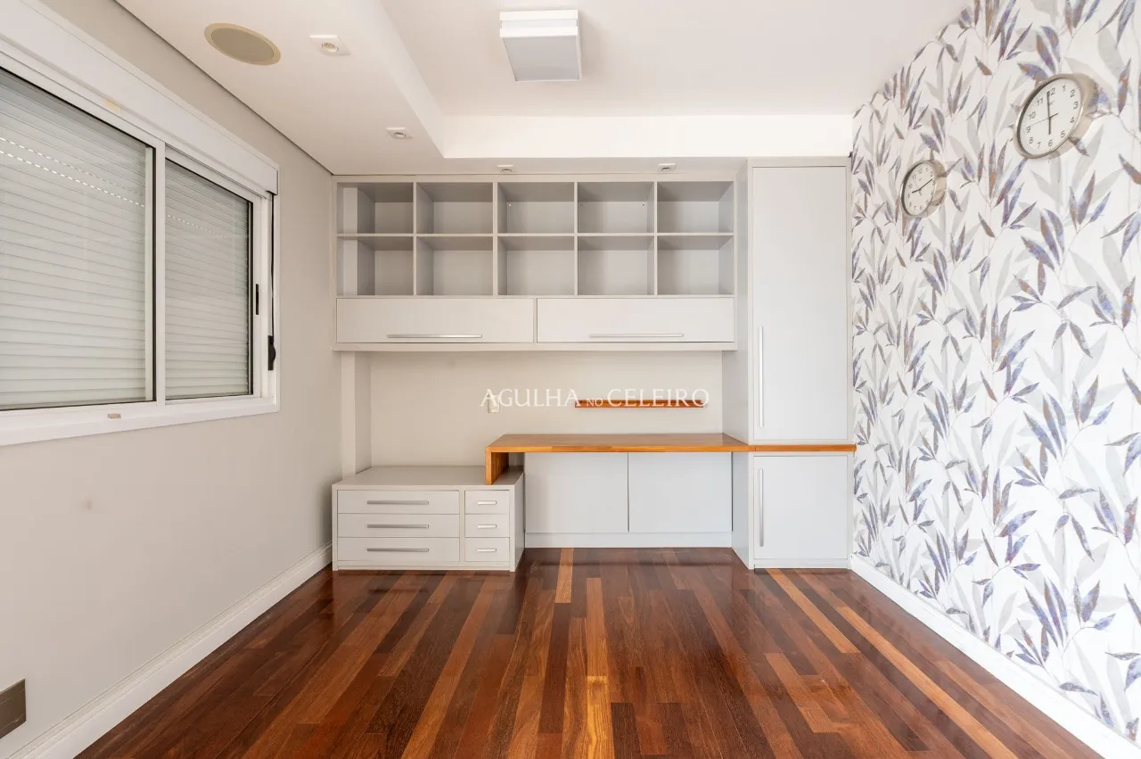 Apartamento com espaço gourmet e vista aberta à venda no Brooklin. – AP8516