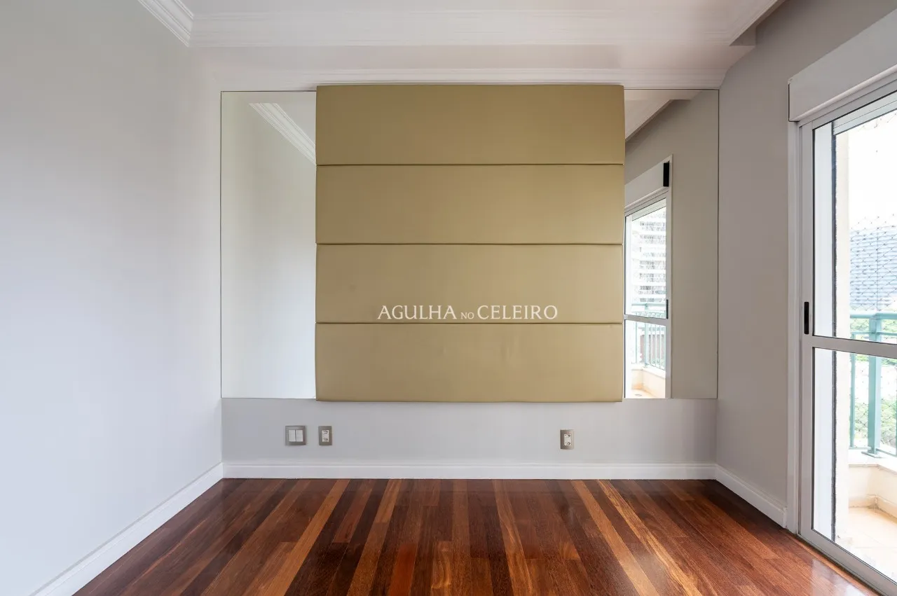 Apartamento com espaço gourmet e vista aberta à venda no Brooklin. – AP8516