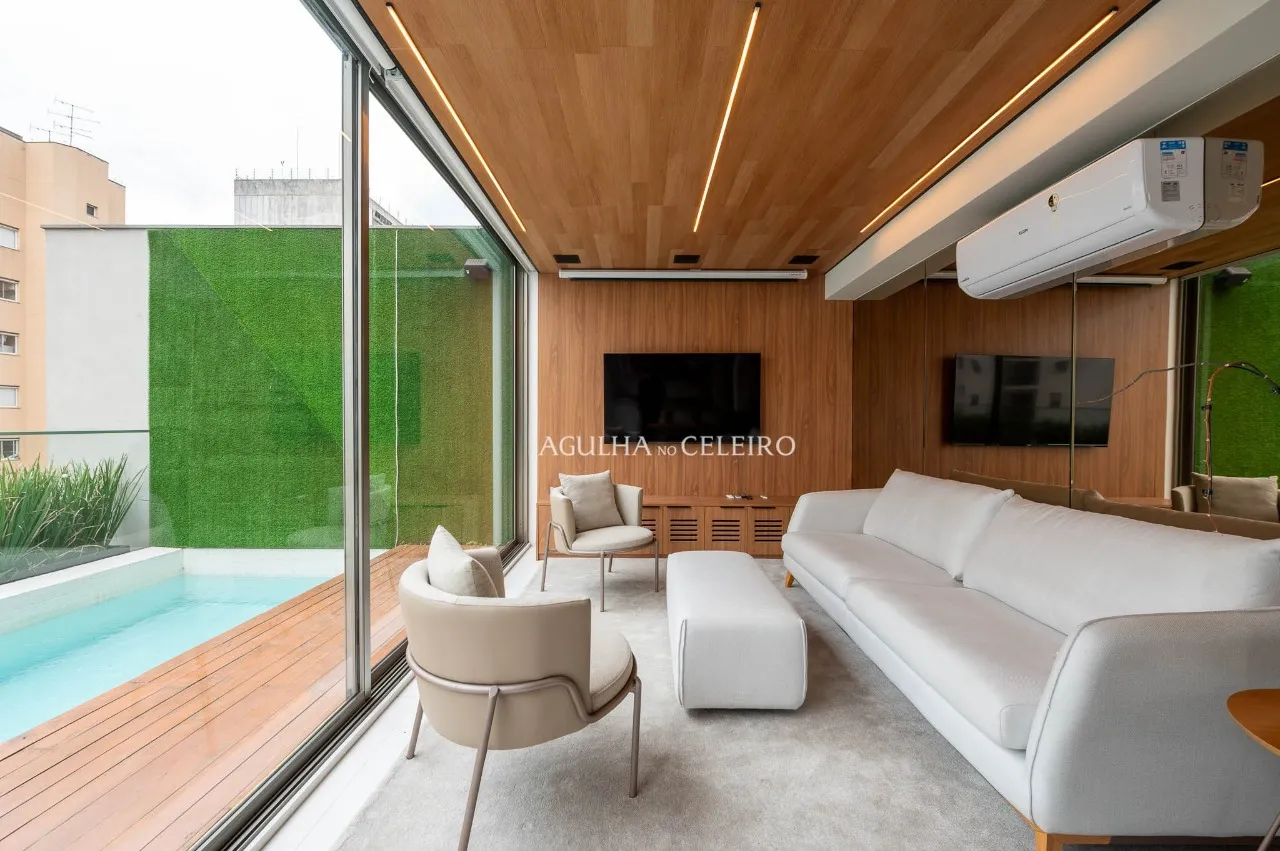 Cobertura maravilhosa à venda ou locação no Itaim Bibi – CO0733