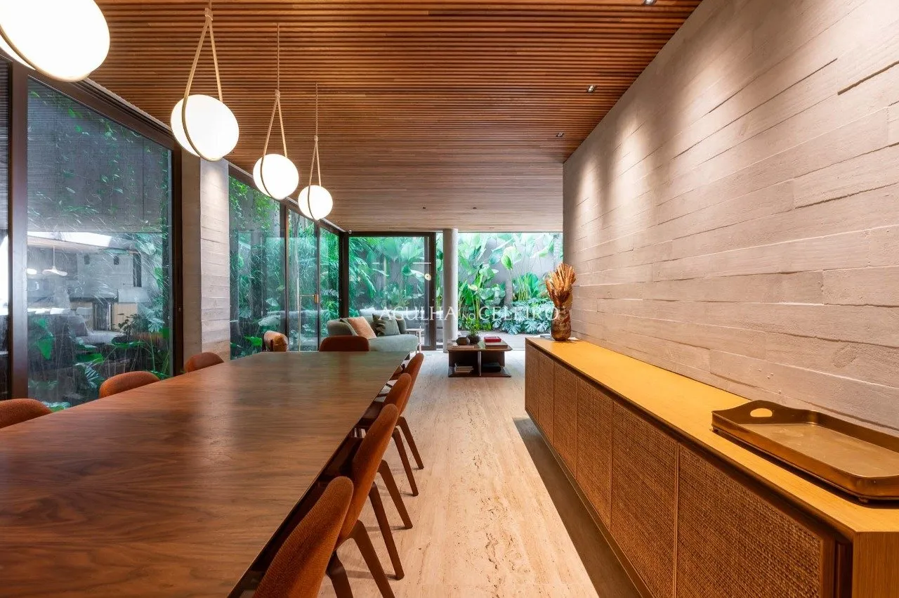 Casa em condomínio fechado para locação mobiliada no Jardim Paulistano – 21079