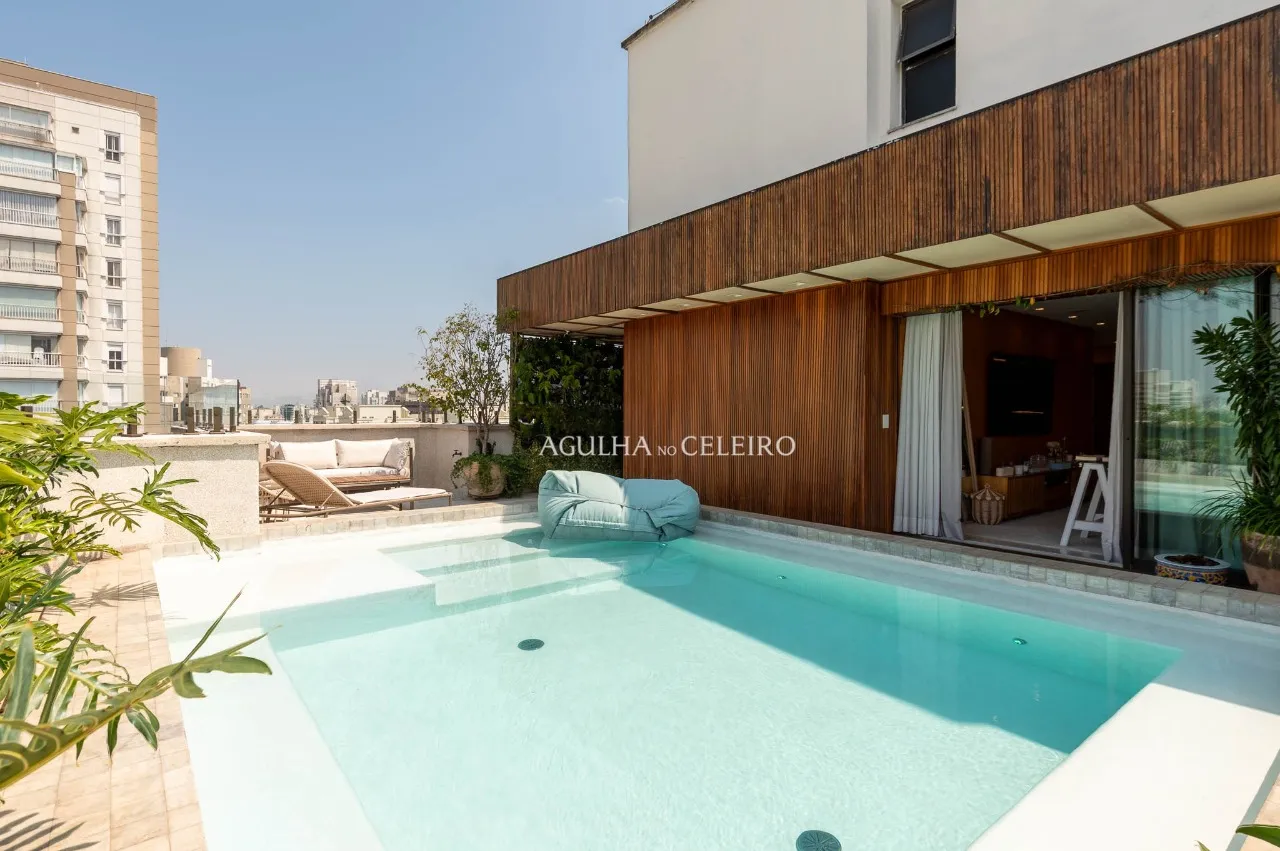 Cobertura maravilhosa com piscina aquecida à venda em Moema – 21088