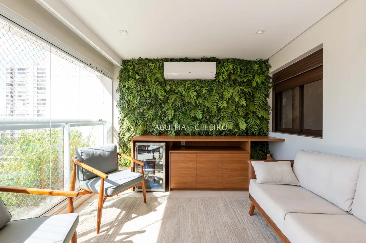 Apartamento moderno com varanda gourmet à venda no Brooklin. – 21099