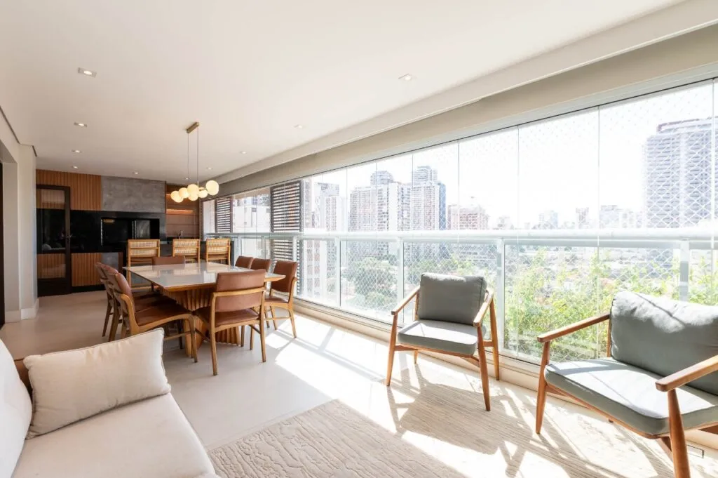 Apartamento moderno com varanda gourmet à venda no Brooklin. – 21099