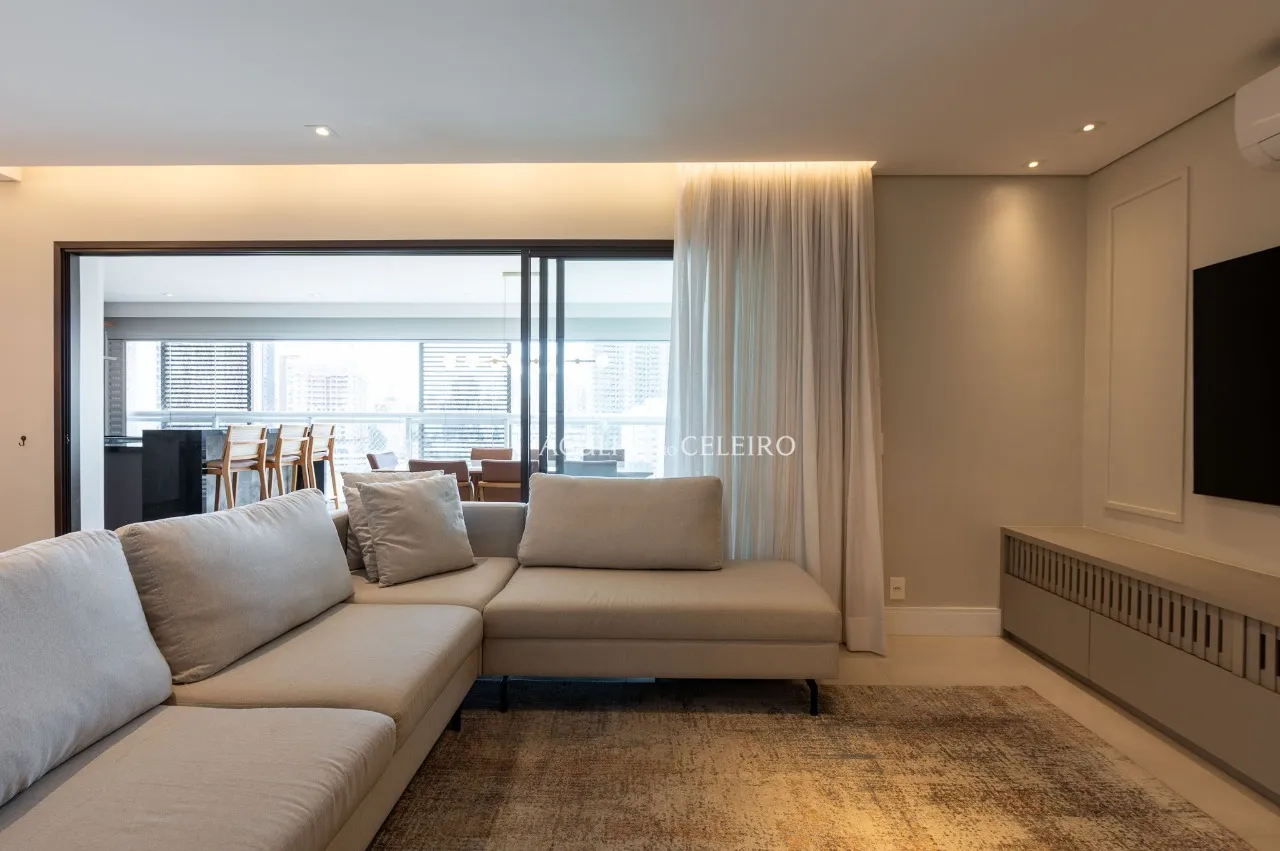 Apartamento moderno com varanda gourmet à venda no Brooklin. – 21099