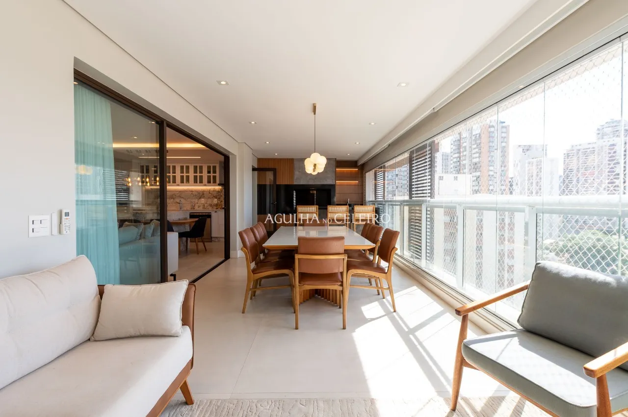 Apartamento moderno com varanda gourmet à venda no Brooklin. – 21099